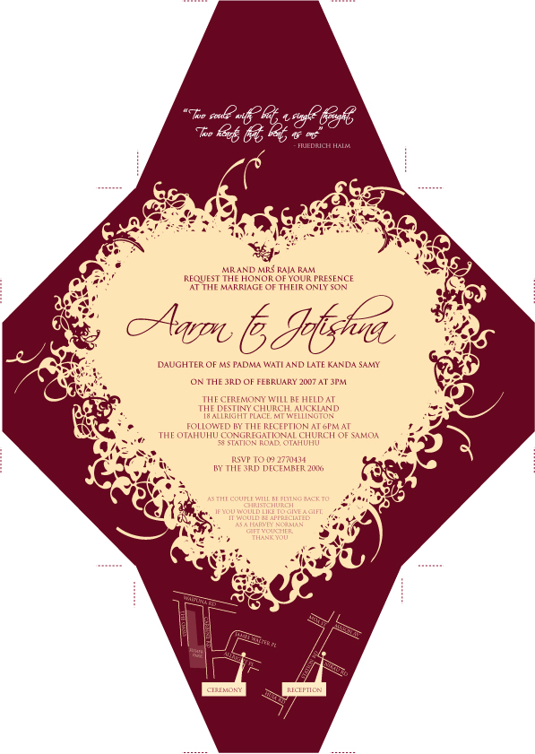 Wedding Invitations Wedding Sample Invitation all in one style with 